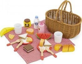 Viga Toys Viga picknickset i trä 30 el.