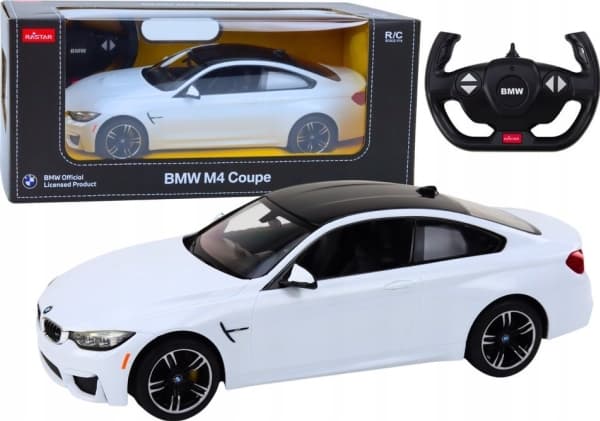 Rastar Fjernkontroll Bil RC 1:14 BMW M4 Copue Hvit