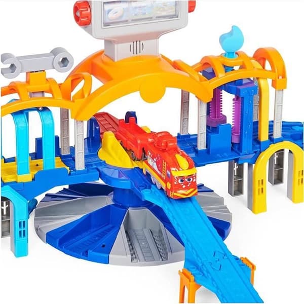 Spin Master 6060201 Miniature Circuit - Mighty Express Mission Station Track