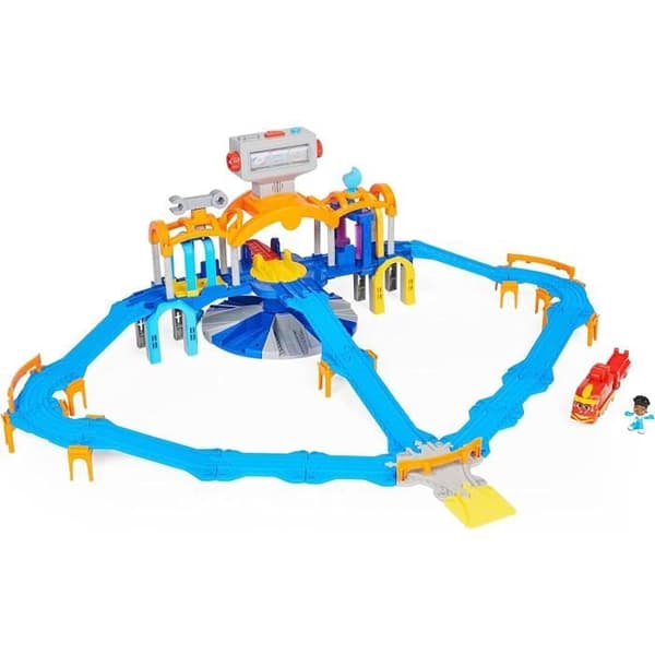 Spin Master 6060201 Miniature Circuit - Mighty Express Mission Station Track