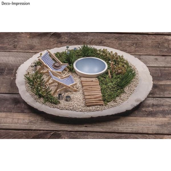 Miniatyr fåtölj - Rayher - Trä - Röd - Vuxen