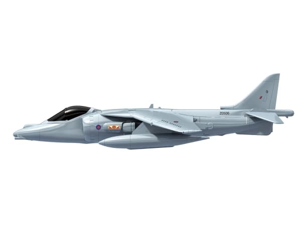 Airfix Harrier, Flymodell med fastvinge, Monteringssett, Harrier, Alle kjønn, Plast, 27 stykker