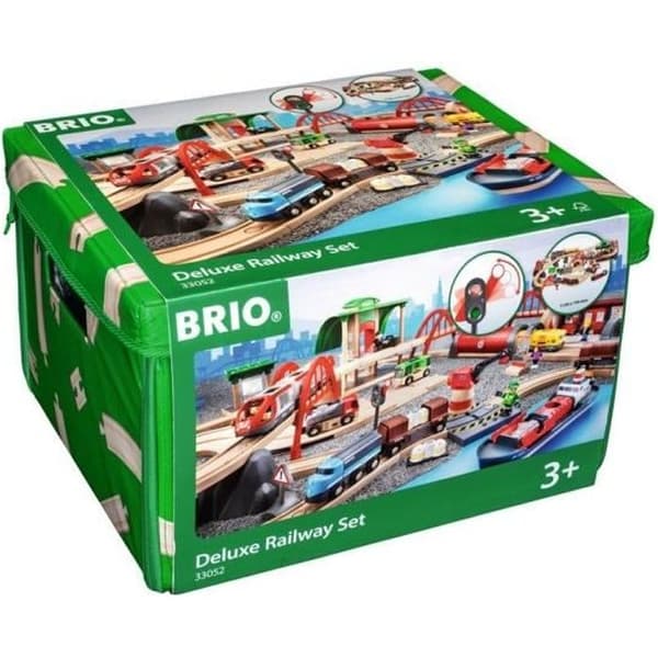 BRIO World Deluxe Railway Circuit - Ravensburger - 87 stycken - Från 3 år