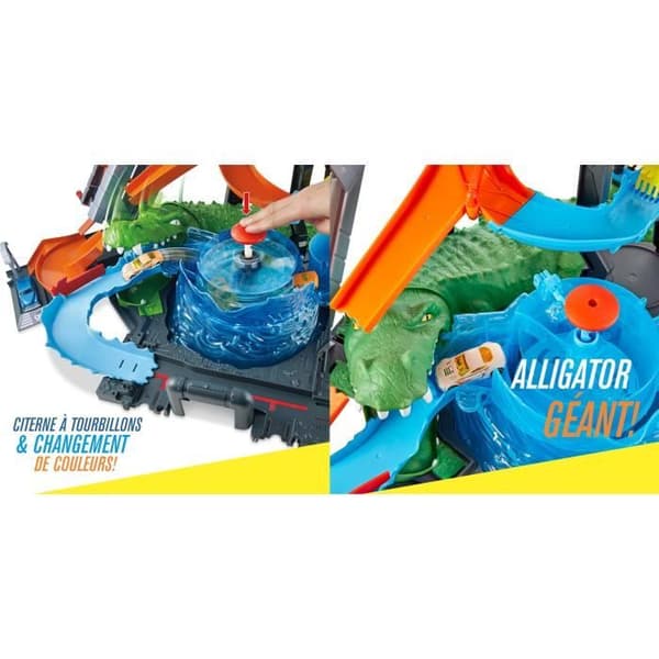 Hot Wheels Circuit - Ultimate Car Wash - Color Shifters Fordon ingår - Pojke - 4 år och uppåt