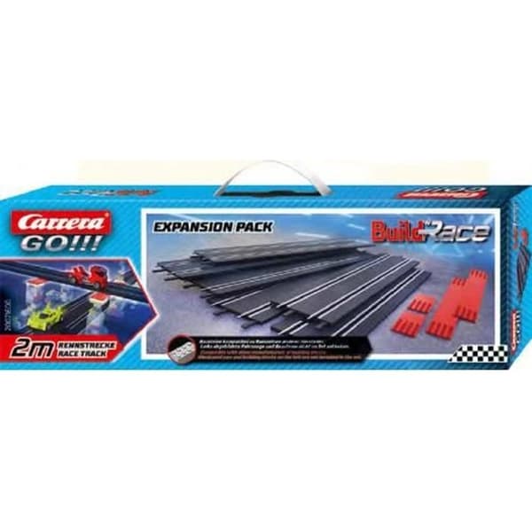 Carrera GO!!! Expansion Pack 71600 Build 'n Race - Raka skenor och tillbehör