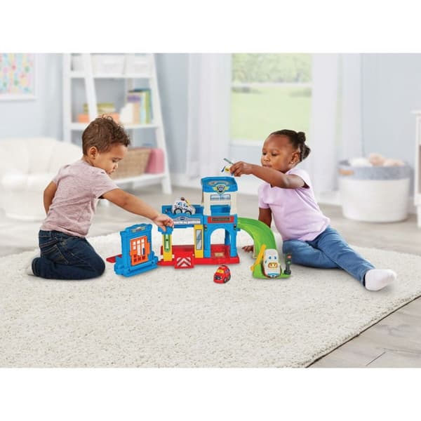 Fordonsspel Vtech Tut Tut Bolidos 28 x 11,5 x 28 cm Polis