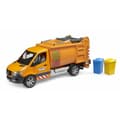 Miniatyrbillede 7 af 7: Skraldebil Bruder 44 x 16 x 19 cm