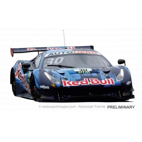 Carrera DIGITAL 132 DTM Bull and Horse racing spelset - CARRERA - Ferrari - AF Corse - Interiör