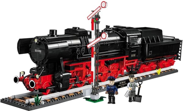 COBI DR BR 52 Steam Locomotive, Byggklossar, 10 År, 2747 styck