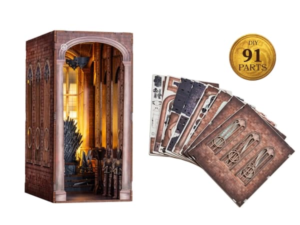 Revell Wooden Tiny Adventures Iron Thone - Lohikäärmeen talo -rakennussarja