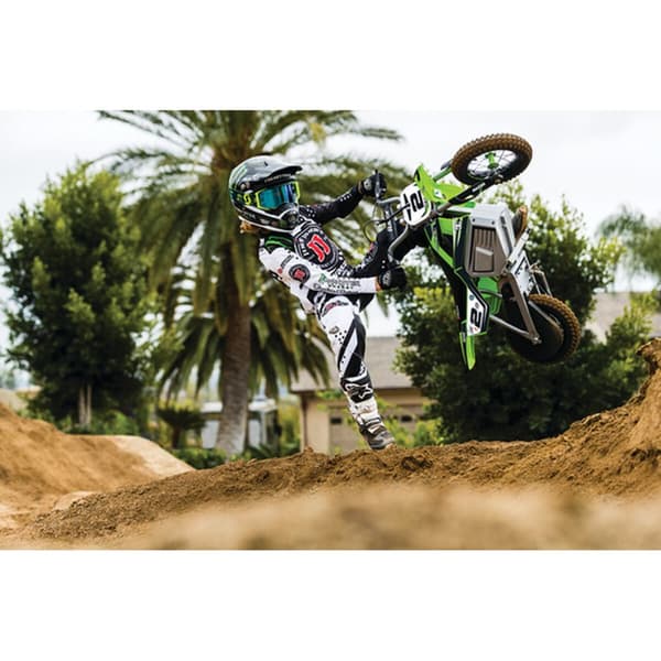 Elektrisk skoter för barn Razor Dirt Rocket SX350 McGrath Vit Svart Grön Grå