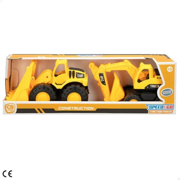 Konstruksjonskjøretøy Speed & Go 18,5 x 10,5 x 10 cm (6 enheter)