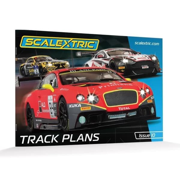 Scalextric C8334 Track Plans Book (10:e upplagan)