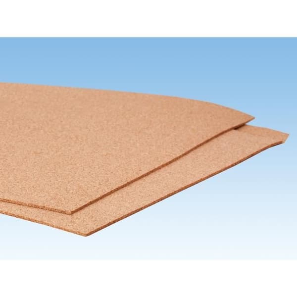 Korkplattor - NOCH - 2 st - 15 x 50 cm - för modelljärnvägar