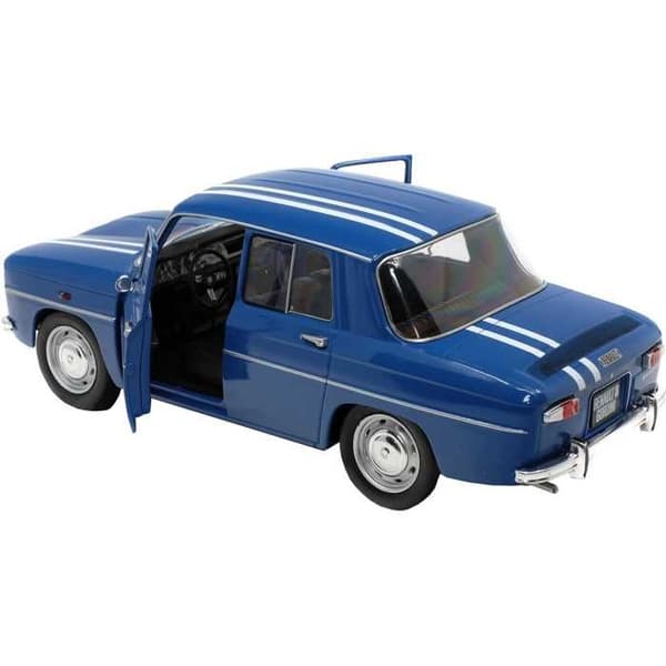 Miniatyrsamlingsbil - SOLIDO 1/18 - RENAULT 8 Gordini 1300 - 1967 - Blå - 1803604