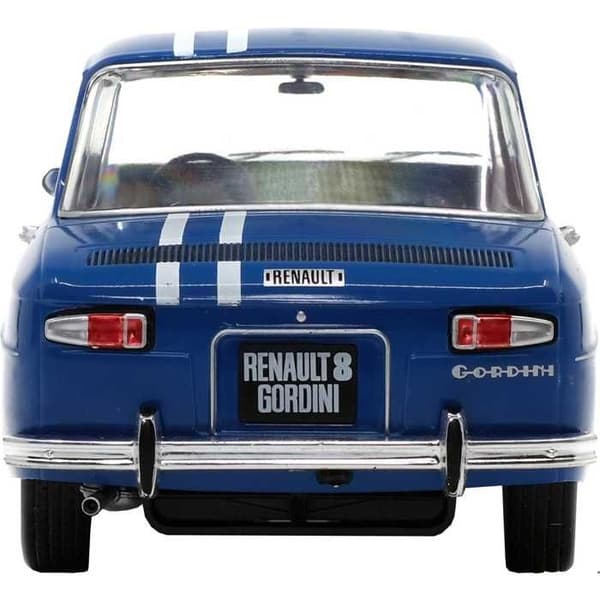 Miniatyrsamlingsbil - SOLIDO 1/18 - RENAULT 8 Gordini 1300 - 1967 - Blå - 1803604