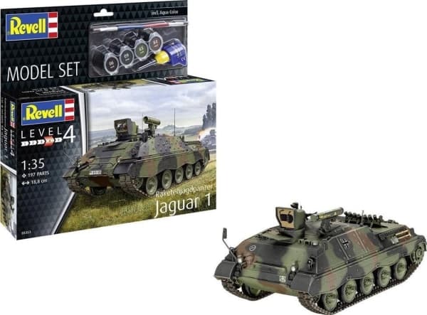 Model Set Raketenjagdpanzer Jaguar 1 1:35