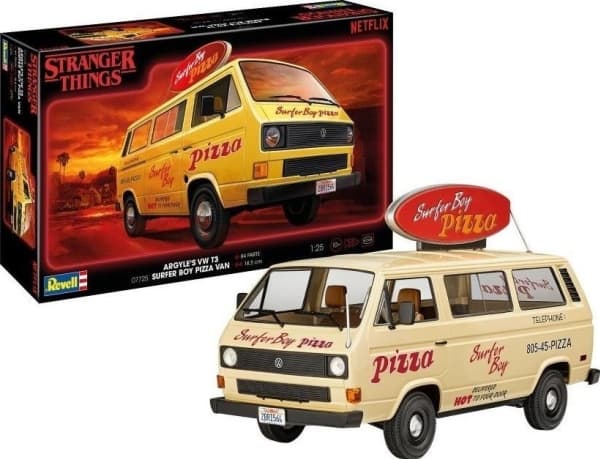 'Stranger Things' VW T3 Bus 'Surfer Boy' 1:25