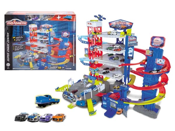 Majorette Super Chase Center Parkeringsplads