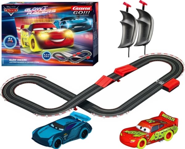 Carrera Carrera Go 20063521 Disney Pixar Cars - Glow Racers 4,3m