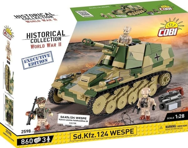 Cobi Blocks SD.KFZ.124 Wespe 860 blocks
