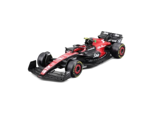 BBURAGO Alfa Romeo F1 Stake C43, Modellsportbil, Förmonterad, 1:43, Alfa Romeo Formel1 Team Orlen C43 (2023), Alla, Metall, Plast