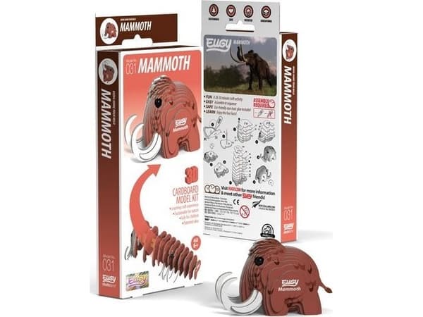 Fat Brain Toys Mammuten Eugy 3D Eco-pussel