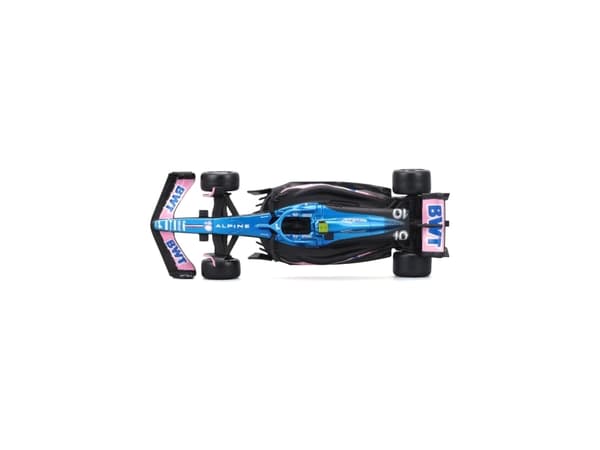 BBURAGO BWT Alpine F1 A523 1:43 Ocon 23, Sportsbil, Montert på forhånd, 1:43, Renault Alpine A523, Alle kjønn, Metall, Plast