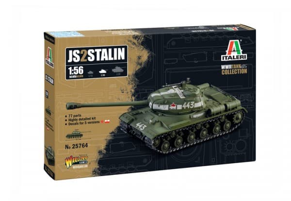 Italeri - JS2 STALIN, 1/56, 25764