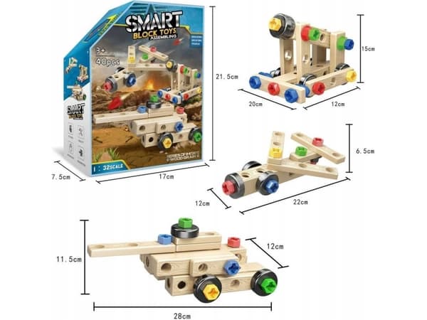 Pierot 3in1 torsionsfordon 40el