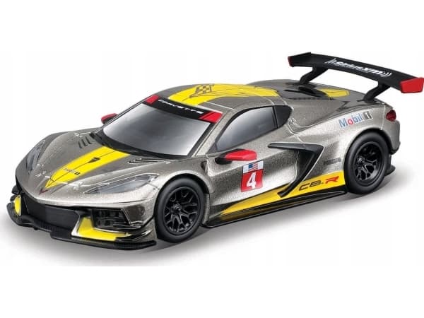 „Bburago Race 2020 Chevrolet Corvette C8R Geltona BBURAGO“.