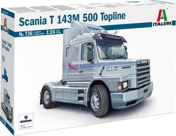 Plastic model Scania T 143M 500 Topline 1/24