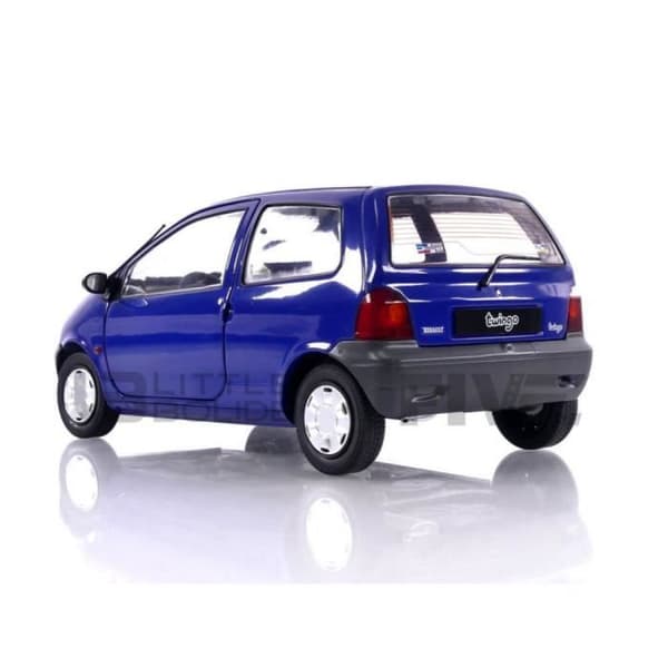 Miniatyrsamlingsbil - SOLIDO 1/18 - RENAULT Twingo MK1 - 1993 - Overseas Blue - 1804004