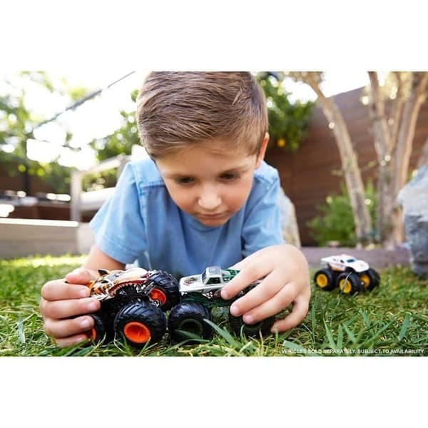 Hot Wheels - Monster Truck - Bil med gigantiska hjul - Slumpmässig modell