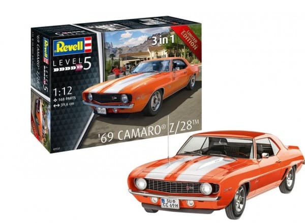Revell modellsett - 69 Chevy Camaro (07727)