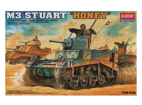 Academy Academys M3 Stuart honningtank