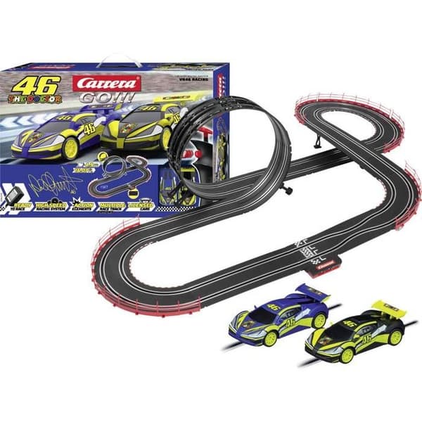 Carrera 20062576 GO!!! VR46 Ultimate Set för nybörjare