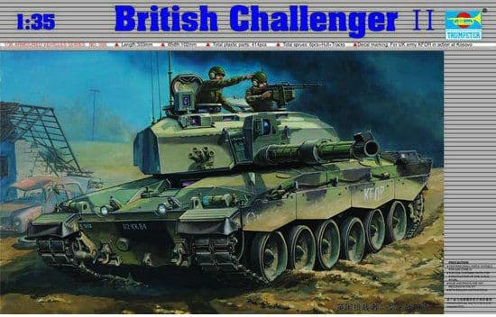 Model plastikowy British Challenger II