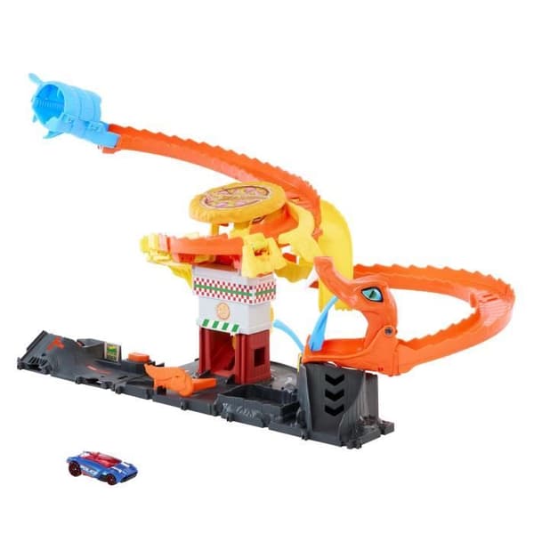 Hot Wheels - Pizzeria Attack - Set med bil HTN81