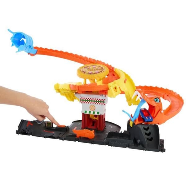 Hot Wheels - Pizzeria Attack - Set med bil HTN81