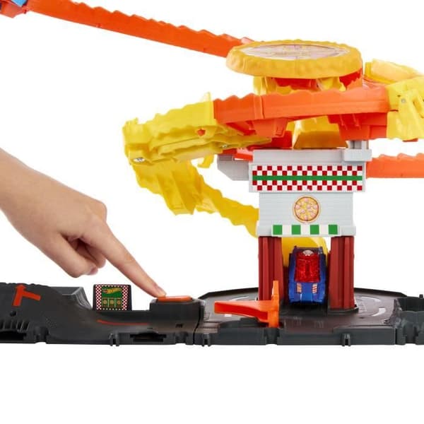 Hot Wheels - Pizzeria Attack - Set med bil HTN81