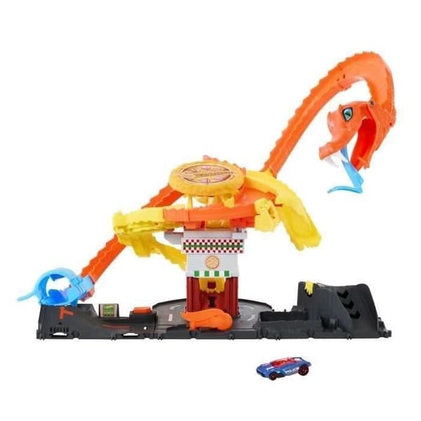 Hot Wheels - Pizzeria Attack - Set med bil HTN81
