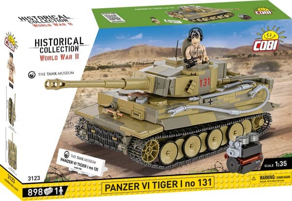 ML Cobi Tiilet Panzer VI Tiger I nro 131
