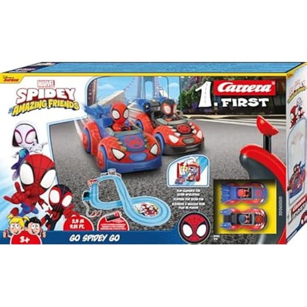 Racingleksak - CARRERA - Spidey 2.9 - Flerfärgad - Röd - För barn från 3 år och uppåt