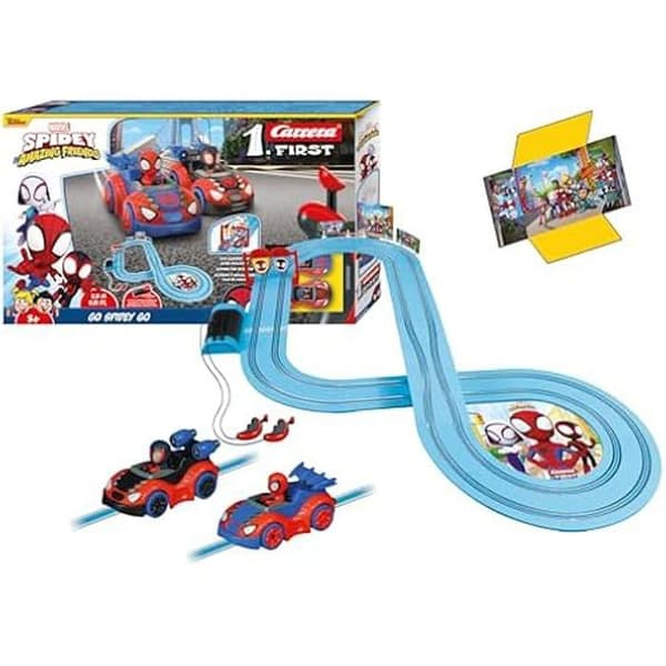 Racingleksak - CARRERA - Spidey 2.9 - Flerfärgad - Röd - För barn från 3 år och uppåt