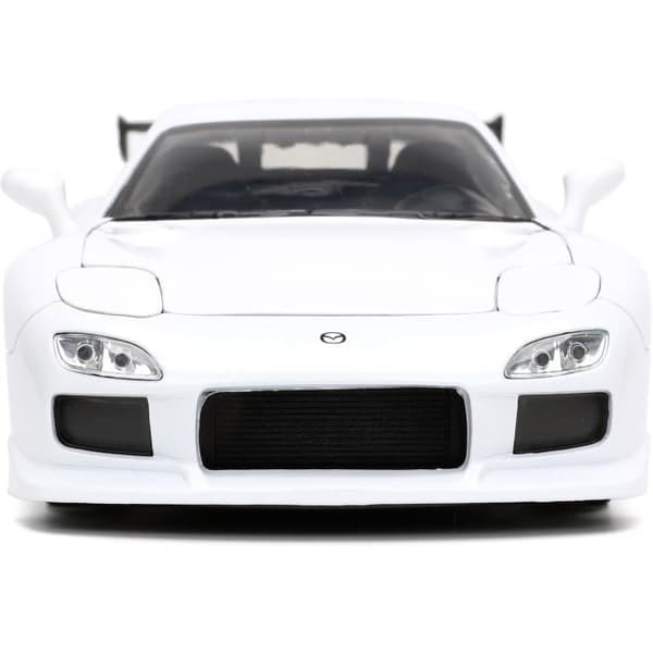 Modellbil - JADA - Mazda RX-7 1993 - Skala 1:24 - Vit färg - Diecast