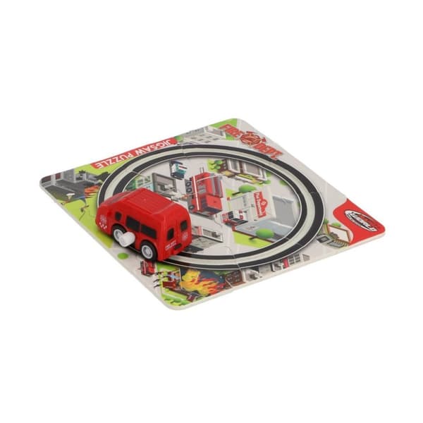 Toi-Toys Race Sæt i kuffert i forskellige farver