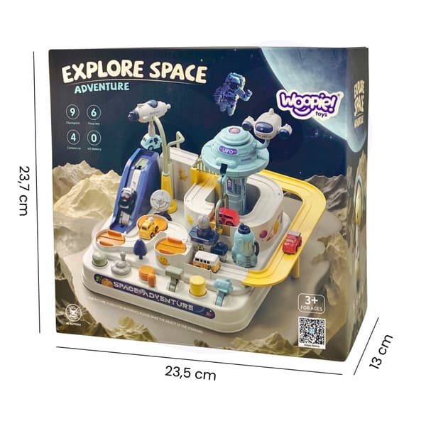 WOOPIE Interaktiv Bilbana "Space Adventure"