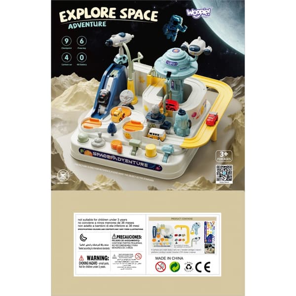WOOPIE Interaktiv Bilbana "Space Adventure"