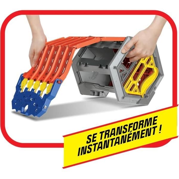 Leksak - HOT WHEELS - Actionbana Bärbar Förpackning - 5 Vägar - Inkluderar 1 Fordon